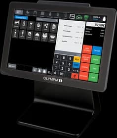 Olympia TS10 Touch-Kasse mit eingebautem Barcode-Scanner und TSE für Einzelhandel und Späti in Berlin